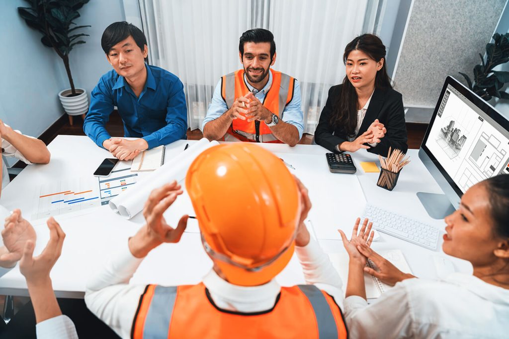 diverse-group-civil-engineer-client-celebrate-high-five-prudent
